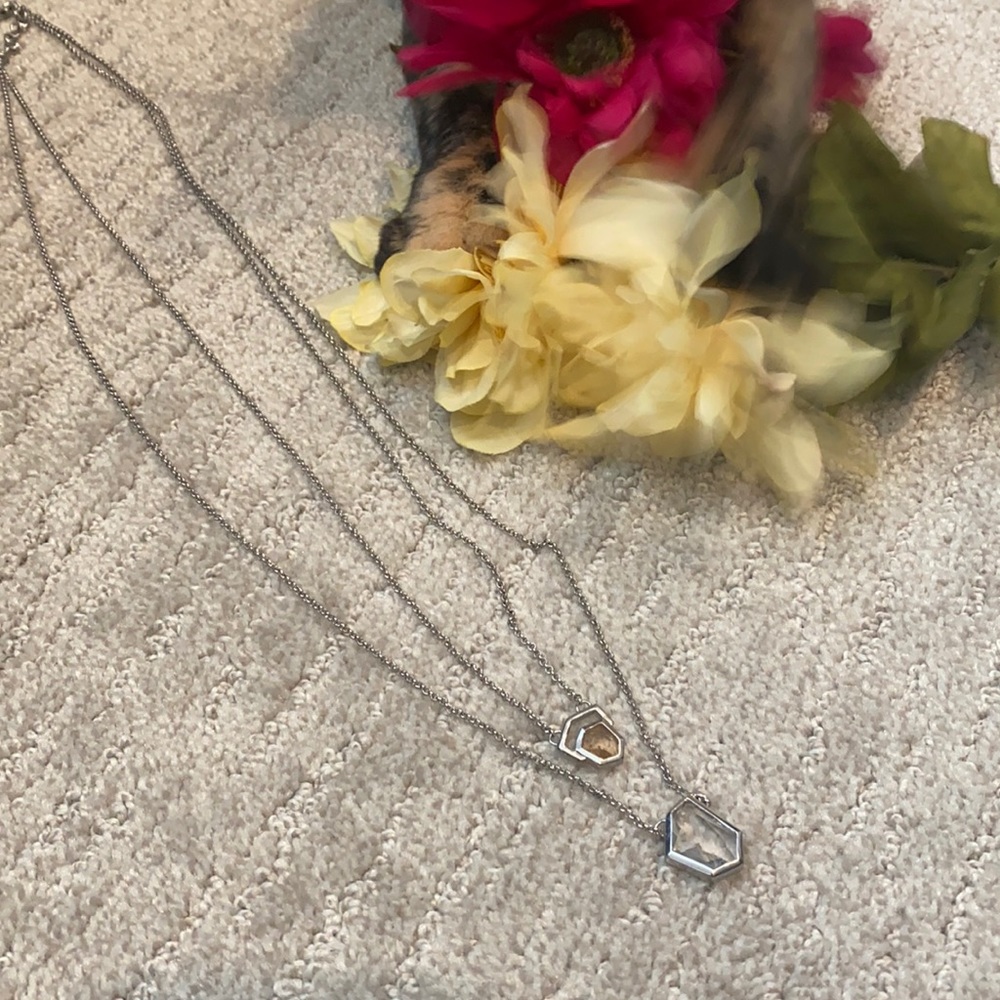 3 for $20💎Two tiered long necklace